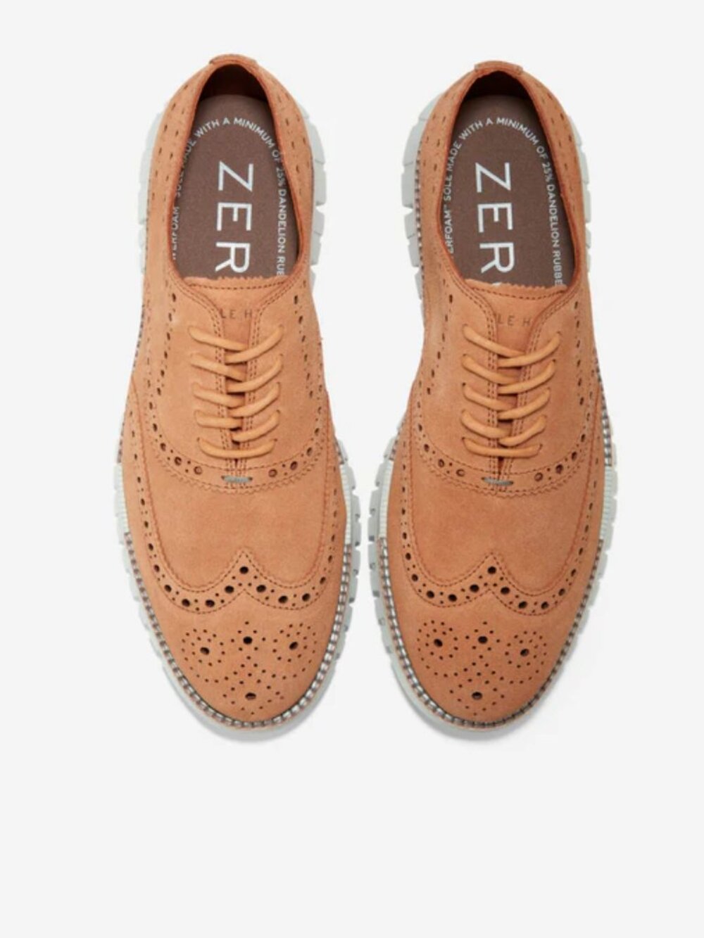 NWT Cole Haan Men's ZERØGRAND Remastered Unlined Wingtip Oxfords 9.5